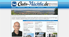 Desktop Screenshot of ferienhaus-kleinsachsenheim.de
